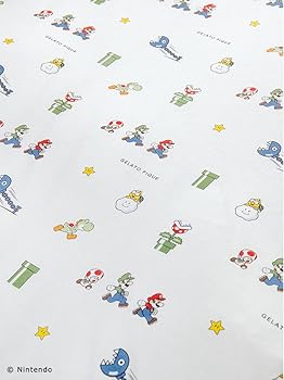 【正規品】ジェラピケ　スーパーマリオ シングルカバーセット 新品 Amazon.co.jp: 【Sleep】【スーパーマリオ】(シングル)3点SET